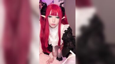 Pockycats, Cute Devil Girl Grinding On A Dildo Onlyfans Video Leaked