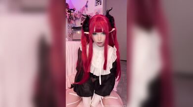 Pockycats, Cute Devil Girl Grinding On A Dildo Onlyfans Video Leaked