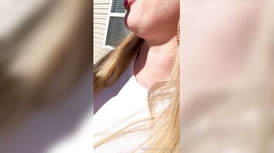 Katrina Thicc, Blonde Milf Sucking Bbc In Backyard Onlyfans Video Leaked