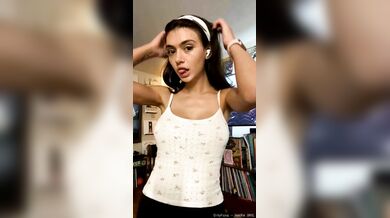 Amira Brie, Hot French Mix Girl Flashing Her Tits Onlyfans Video Leaked