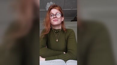 Imogen Lucie, Sexy Redhead Student Joi Study Onlyfans Video Leaked