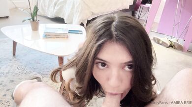 Amira Brie, Sucking And Fucking In Her Lingerie Onlyfans Video Leaked