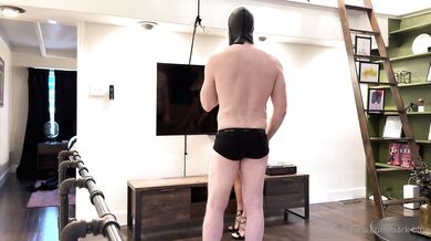 DarkBlue - Cuck gets punished & pegged