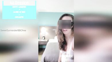 SweetsurrenderBBC - White Lingerie bbc creampie