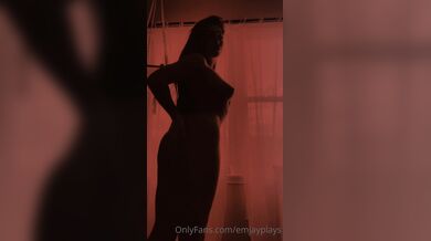 Emjayplays, Sexy Dark Striptease In The Bedroom Onlyfans Video Leaked