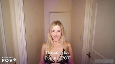 HotwifeAlice × PornstarPOV