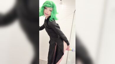 Pockycats, Horny Tatsumaki Fucking An Alien Dildo Onlyfans Video Leaked