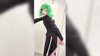 Pockycats, Horny Tatsumaki Fucking An Alien Dildo Onlyfans Video Leaked