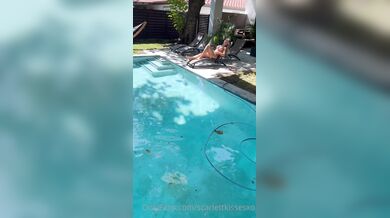 Scarlettkissesxo, Blonde Chick Fucking Bbc By The Pool Onlyfans Video Leaked