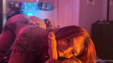 Sedona Sky, Big Dildo Blowjob Training Onlyfans Video Leaked