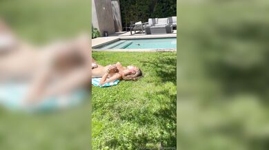 Ppwyang, Teasing In The Backyard Pool Onlyfans Video Leaked
