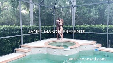 Janet Mason × MrDD79 & Poolside Interacial Bliss