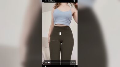 Cutegeekie, Teasing Her Perfect Round Ass In Spandex Onlyfans Video Leaked