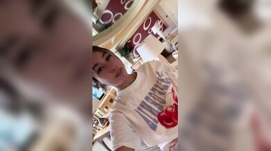 Ppwyang, Teasing In Her Red Panties Topless Onlyfans Video Leaked