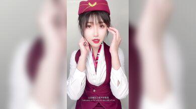 Misswarmj, Hot Asian Air Stewardess Jerking Off Dildo Onlyfans Video Leaked