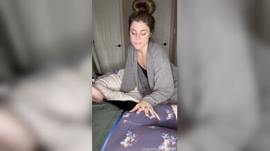 Mammahotstuff, Feet Stroking Her Boyfriends Big Cock Onlyfans Video Leaked