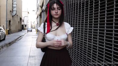 LilMochiDoll, Cute Teen GoPro POV Facial Sextape Onlyfans Video Leaked