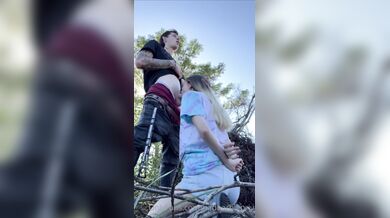 BadBarbiePriv, Sneaky Teens Fucking Outdoors In The Wild Onlyfans Video Leaked