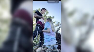 BadBarbiePriv, Sneaky Teens Fucking Outdoors In The Wild Onlyfans Video Leaked