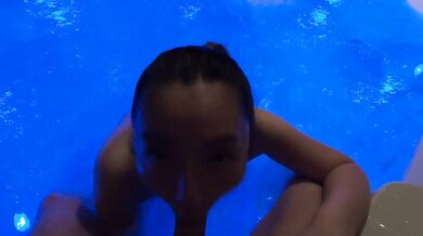 AsianHotWife, Monique Mae, Blowjob At The Jacuzzi Onlyfans Video Leaked