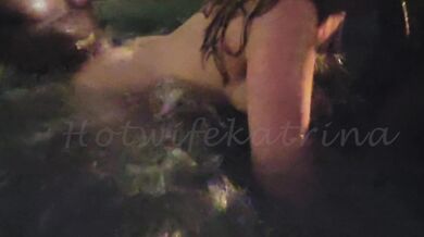 Hotwife Katrina hot tub bbc