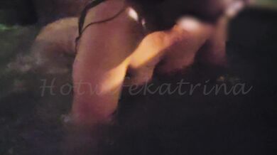 Hotwife Katrina hot tub bbc