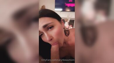Caryn Beaumont, PAWG Girlfriend Riding Her Boyfriends Dick And Receiving a Facial POV Sextape Onlyfans Video Leaked