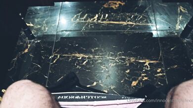 InnocentHotWife, Glasses Hotwife MILF Getting Fucked In The Bathroom During a Swingers Party Onlyfans Video Leaked