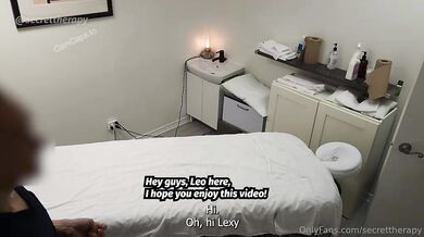SecretTherapy,Lexi Hot Cheating Wife Got Bang in Massage Room By Asian Guy