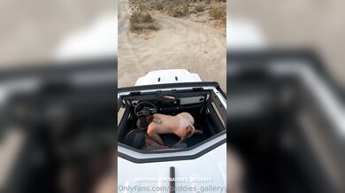 Ashley Aoky, BBC Fucking Outdoors in a Jeep Car Sextape Onlyfans Video Leaked