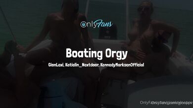 KatieLin_NextDoor, GionLexi, KennedyMarksen, Boat And Beach Outdoor Swingers Orgy Onlyfans Video Leaked