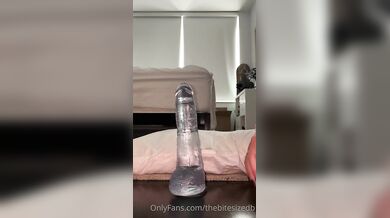 Thebitesizedbitch - big dildo