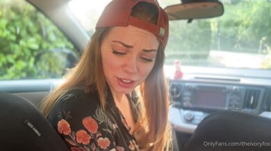 TheIvoryFox, Horny Redhead Wife Wants To Fuck You In The Car Onlyfans Leaked Video