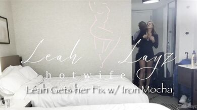 Leah layz × iron mocha