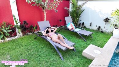 AsiaXXXTour, Kris Baumer, LillyFunAsia, Asian Petite Teen Gets Her Holes Stretched By BWC Onlyfans Video Leaked