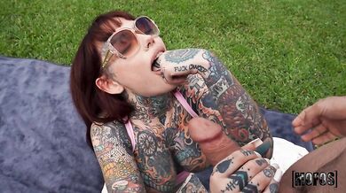 Tiger Lilly, Thicc Tattooed Babe Gets Hardcore Pounded By BWC Onlyfans Video Leaked