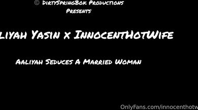 InnocentHotWife, Aaliyah Yasin, Horny Hotwife MILF Lesbian Play With Young Arabic Teen Onlyfans video Leaked