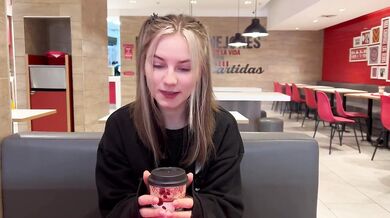Devdaria, Sneaky Blowjob POV Sextape At KFC Toilet Onlyfans Video Leaked