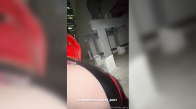 Ashley Aoky, PAWG Big Booty Elastigirl Fucking BBC On The Rooftop Onlyfans Video Leaked