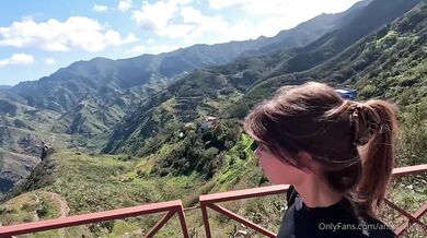 Anna Ralphs, Beautiful Blonde Girl Hiking Outdoor Sextape Onlyfans Video Leaked