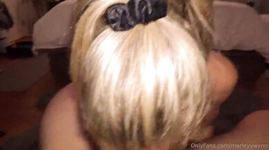 Marley Wynn, Blonde Teen Sloppy Face Fuck Blowjob Sextape Onlyfans Video Leaked