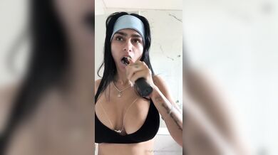 Mia Khalifa, PPV Morning Coffee Routine Onlyfans Video Leaked