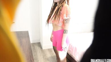 Indica Flower, Brianomally, Hot Babe With Big Natural Tits Homemade POV Sextape Onlyfans Video Leaked