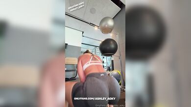 Ashley Aoky, Gym Babes FFM Threesome With BBC Onlyfans Video Leaked