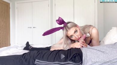 Ariesiagraym, Bunny Girl Gets Creamed All Over Her Ass Onlyfans Video Leaked