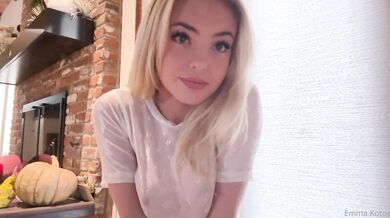 Emma Kotos, No Panties See-Through Tease Onlyfans Video Leaked