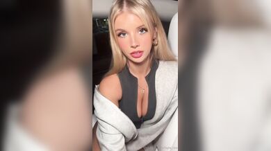 Lilylanes, Blonde Babe Swallowing Some Hot Cum In The Car Backseat Onlyfans Video Leaked