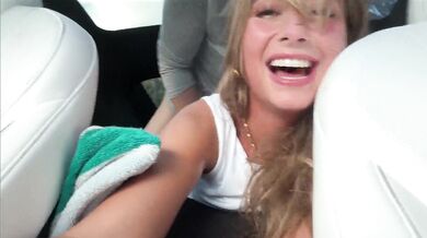 Lily Phillips, Public Tesla Backseat Creampie Onlyfans Video Leaked