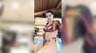 Lana Rhoades, Thicc Babe Pool Creampie Sextape Onlyfans Video Leaked