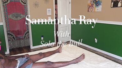 Samantha ray with solo the Bull